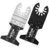 imageVEVOR 100PCS Oscillating Saw Blades Quick Release Multitool Blades Kit HCS Tool Blades for Wood Plastic Compatible with Dewalt Dremel Fein Worx Bosch Makita Milwaukee30 PCS