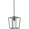 imageVEVOR 1Light Pendant Light 2 Pack Kitchen Island Lights with Clear Glass Shade ampamp Hanging Cord Black and Gold Finish Adjustable Height Pendant Lighting for Bedroom Hallway Entryway Kitchen1 Pack  Sturdy Metal Construction