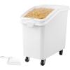 imageVEVOR 21 Gallon Ingredient Bin with Scoop 400 Cup Ingredient Bin with Sliding Lid Commercial Food Storage for Kitchen27 Gallon