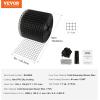 imageVEVOR 8in x 98ft Solar Panel Bird Guard PVC Coated Wire Mesh Roll Kit with 100pcs FastenersCritter FencePigeon Proofing Black6in x 50ft with 50pcs Fasteners 50pcs Tie Wires