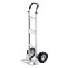 imageVEVOR Aluminum Truck 2 in 1 800 lbs Load Capacity Heavy Duty Industrial Convertible Folding Hand Truck and Dolly Utility Cart Converts from Hand Truck to Platform Cart with Rubber Wheels500LBS
