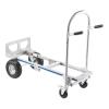 imageVEVOR Aluminum Truck 2 in 1 800 lbs Load Capacity Heavy Duty Industrial Convertible Folding Hand Truck and Dolly Utility Cart Converts from Hand Truck to Platform Cart with Rubber Wheels1000LBS2 in 1new