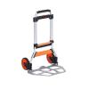imageVEVOR Aluminum Truck 2 in 1 800 lbs Load Capacity Heavy Duty Industrial Convertible Folding Hand Truck and Dolly Utility Cart Converts from Hand Truck to Platform Cart with Rubber WheelsPortable  275LBS
