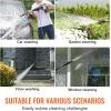imageVEVOR Cordless Pressure Washer 652PSI 11 GPM Portable Power Cleaner Handheld HighPressure Car Washer Gun with 40Ah Battery Charger 6in1 Nozzle for HomeFloor Cleaning ampamp Watering580 PSI
