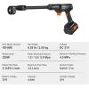 imageVEVOR Cordless Pressure Washer 652PSI 11 GPM Portable Power Cleaner Handheld HighPressure Car Washer Gun with 40Ah Battery Charger 6in1 Nozzle for HomeFloor Cleaning ampamp WateringBRUSHLESS Motor
