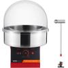 imageVEVOR Cotton Candy Machine Commercial 1000W Electric Floss Maker with Stainless Steel Bowl Sugar Scoop Storage Drawer Perfect for Home Carnival Kids Birthday Family Party RedRed