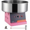 imageVEVOR Cotton Candy Machine Commercial 1000W Electric Floss Maker with Stainless Steel Bowl Sugar Scoop Storage Drawer Perfect for Home Carnival Kids Birthday Family Party RedPink