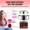 imageVEVOR Cotton Candy Machine Commercial 1000W Electric Floss Maker with Stainless Steel Bowl Sugar Scoop Storage Drawer Perfect for Home Carnival Kids Birthday Family Party RedRed