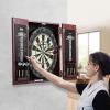 imageVEVOR Dart Board Cabinet Set Multiple Styles ReadytoPlay Bundle Official Size Steel Tip Dart Hideaway Cabinet Features Easy Assembly Complete with All Accessories Perfect for Cricket Games40 x 213 x 35