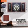 imageVEVOR Dart Board Cabinet Set Multiple Styles ReadytoPlay Bundle Official Size Steel Tip Dart Hideaway Cabinet Features Easy Assembly Complete with All Accessories Perfect for Cricket Games433 x 213 x 43