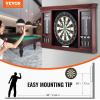 imageVEVOR Dart Board Cabinet Set Multiple Styles ReadytoPlay Bundle Official Size Steel Tip Dart Hideaway Cabinet Features Easy Assembly Complete with All Accessories Perfect for Cricket Games413 x 236 x 4