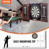imageVEVOR Dart Board Cabinet Set Multiple Styles ReadytoPlay Bundle Official Size Steel Tip Dart Hideaway Cabinet Features Easy Assembly Complete with All Accessories Perfect for Cricket Games433 x 213 x 43