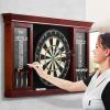 imageVEVOR Dart Board Cabinet Set Multiple Styles ReadytoPlay Bundle Official Size Steel Tip Dart Hideaway Cabinet Features Easy Assembly Complete with All Accessories Perfect for Cricket Games413 x 236 x 4