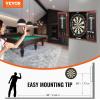 imageVEVOR Dart Board Cabinet Set Multiple Styles ReadytoPlay Bundle Official Size Steel Tip Dart Hideaway Cabinet Features Easy Assembly Complete with All Accessories Perfect for Cricket Games40 x 213 x 35
