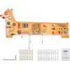 imageVEVOR Dog Activity Busy Board Panel 12 Wall Activities Board Montessori Sensory Wall Panel for Kids 312 Years Sensory Wall Activity Panel Ideal for Toddler Playroom Nursery ClassroomDog