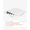imageVEVOR Door Threshold Ramp 1 inch Rise Aluminum Alloy Threshold Ramp Rated 800 lbs Load Capacity Handicap Ramps for Home Steps for Wheelchair Scooters Power Chairs Walkers Bicycle Tricycle5 Rise