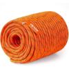 imageVEVOR Double Braided Polyester Rope 12 in x 220 ft 48 Strands 8000 LBS Breaking Strength Outdoor Rope Arborist Rigging Rope for Rock Hiking Camping Swing Rappelling Rescue OrangeBlackPolyester Rope