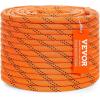 imageVEVOR Double Braided Polyester Rope 12 in x 220 ft 48 Strands 8000 LBS Breaking Strength Outdoor Rope Arborist Rigging Rope for Rock Hiking Camping Swing Rappelling Rescue OrangeBlackPolyester Rope