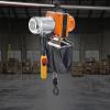 imageVEVOR Electric Chain Hoist 2200 lbs1 ton Capacity 10 ft Lifting Height 10 ftmin Speed 120V Single Phase Overhead Crane with G100 Chain 10 ft Wired Remote Control for Garage Shop Hotel Home2200 lbs 10 ft Lifting Height
