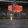 imageVEVOR Electric Chain Hoist 2200 lbs1 ton Capacity 10 ft Lifting Height 10 ftmin Speed 120V Single Phase Overhead Crane with G100 Chain 10 ft Wired Remote Control for Garage Shop Hotel Home1100 lbs 15 ft Lifting Height