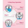 imageVEVOR Electric Cotton Candy Machine 1000W Commercial Candy Floss Maker with 205 in Stainless Steel Bowl Sugar Scoop and Drawer Easy Home Use Perfect for Kids Birthday Family Party PinkBlue