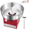imageVEVOR Electric Cotton Candy Machine 1000W Commercial Candy Floss Maker with 205 in Stainless Steel Bowl Sugar Scoop and Drawer Easy Home Use Perfect for Kids Birthday Family Party PinkRed