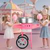 imageVEVOR Electric Cotton Candy Machine 1000W Commercial Candy Floss Maker with 205 in Stainless Steel Bowl Sugar Scoop and Drawer Easy Home Use Perfect for Kids Birthday Family Party PinkPink