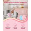 imageVEVOR Electric Cotton Candy Machine 1000W Commercial Candy Floss Maker with 205 in Stainless Steel Bowl Sugar Scoop and Drawer Easy Home Use Perfect for Kids Birthday Family Party PinkPink