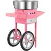 imageVEVOR Electric Cotton Candy Machine 1000W Commercial Candy Floss Maker with 205 in Stainless Steel Bowl Sugar Scoop and Drawer Easy Home Use Perfect for Kids Birthday Family Party PinkPink