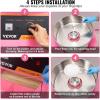 imageVEVOR Electric Cotton Candy Machine 1000W Commercial Floss Maker wStainless Steel Bowl Sugar Scoop and Drawer Perfect for Home Carnival Kids Birthday Family Party PinkPink