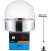 imageVEVOR Electric Cotton Candy Machine 1000W Commercial Floss Maker wStainless Steel Bowl Sugar Scoop and Drawer Perfect for Home Carnival Kids Birthday Family Party PinkBlue