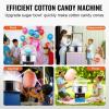 imageVEVOR Electric Cotton Candy Machine 1000W Commercial Floss Maker wStainless Steel Bowl Sugar Scoop and Drawer Perfect for Home Carnival Kids Birthday Family Party PinkBlue
