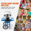 imageVEVOR Electric Cotton Candy Machine 1000W Commercial Floss Maker wStainless Steel Bowl Sugar Scoop and Drawer Perfect for Home Carnival Kids Birthday Family Party PinkBlue