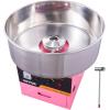 imageVEVOR Electric Cotton Candy Machine 1000W Commercial Floss Maker wStainless Steel Bowl Sugar Scoop and Drawer Perfect for Home Carnival Kids Birthday Family Party PinkPink