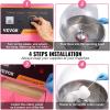 imageVEVOR Electric Cotton Candy Machine 1000W Commercial Floss Maker wStainless Steel Bowl Sugar Scoop and Drawer Perfect for Home Carnival Kids Birthday Family Party PinkPink