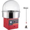 imageVEVOR Electric Cotton Candy Machine 1000W Commercial Floss Maker wStainless Steel Bowl Sugar Scoop and Drawer Perfect for Home Carnival Kids Birthday Family Party PinkRed