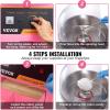 imageVEVOR Electric Cotton Candy Machine 1000W Commercial Floss Maker wStainless Steel Bowl Sugar Scoop and Drawer Perfect for Home Carnival Kids Birthday Family Party PinkPink