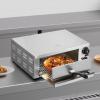 imageVEVOR Electric Pizza Oven for Countertops 12inch 1500W with Temp Control ampamp 060 Min Timer Even Baking Technology ampamp Easy Clean Crumb Tray Ideal for Both Commercial ampamp Home Kitchens12 Inch Single Layer Pizza Oven