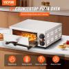 imageVEVOR Electric Pizza Oven for Countertops 12inch 1500W with Temp Control ampamp 060 Min Timer Even Baking Technology ampamp Easy Clean Crumb Tray Ideal for Both Commercial ampamp Home Kitchens12 Inch Single Layer Pizza Oven