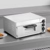 imageVEVOR Electric Pizza Oven for Countertops 12inch 1500W with Temp Control ampamp 060 Min Timer Even Baking Technology ampamp Easy Clean Crumb Tray Ideal for Both Commercial ampamp Home Kitchens16 Inch Single Layer Pizza Oven
