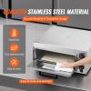 imageVEVOR Electric Pizza Oven for Countertops 12inch 1500W with Temp Control ampamp 060 Min Timer Even Baking Technology ampamp Easy Clean Crumb Tray Ideal for Both Commercial ampamp Home Kitchens16 Inch Single Layer Pizza Oven