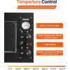 imageVEVOR Electric Pizza Oven for Countertops 12inch 1500W with Temp Control ampamp 060 Min Timer Even Baking Technology ampamp Easy Clean Crumb Tray Ideal for Both Commercial ampamp Home Kitchens24 Inch Single Layer Pizza Oven