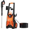 imageVEVOR Electric Pressure Washer Max 4500 PSI and 32 GPM with Pressure Adjustment High Power Pressure Cleaning Machine with 4 Quick Connect Nozzles for CarsFencesDrivewaysPatiosHome Cleaning4500 PSI with Pressure Adjustment