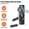 imageVEVOR Hand Crank Tarp Roller Kit 64quot to 104quot Wide Aluminum Alloy Manual Cab Level Dump Truck Tarp Roller with 7quot SpongeWrapped Handle Perfect for Dump Trucks Trailers Trash Haulers No Tarp
