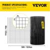 imageVEVOR Hardware Cloth 24quot x 100 ampamp 1quotx1quot Mesh Size Galvanized Steel Vinyl Coated 16 Gauge Welded Wire wA Cutting Plier ampamp A Pair of Fabric Gloves for Garden Fencing ampamp Pet Enclosures Black48 x 50