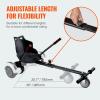 imageVEVOR Hoverboard Seat Attachment with LED Lights for 65quot 8quot 85quot 10quot Hoverboards Adjustable Frame ampamp Grips Control 220 LBS Load Capacity Hoverboard Go Karts Accessory for Kids and Adults