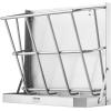 imageVEVOR Livestock Feeder 185 Gallons Large Capacity HeavyDuty Steel Goat Hay Rack 244quot Long Wall Mounted Horse Hay Holder Multiple Sided Feeding Rack for Sheep Farm Livestock Indoor OutdoorWallMounted
