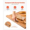 imageVEVOR Noodle Board Stove Cover Stove Top Cover Board for Gas Burner ampamp Electric Stove Acacia Wood Cutting Board with Builtin Handles RV Stovetop CoverKitchen Sink Cover for Counter Space ampamp TrayNaturalPine Wood