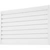 imageVEVOR Slat Wall Paneling 2 x 4 ft PVC Garage Slatwall with Modular Design White Slat Wall EasytoInstall Adjustable Slatwall Panel with Coupling Structure ampamp DIY Cutting Fits for Storage ampamp DisplayWhite