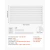 imageVEVOR Slat Wall Paneling 2 x 4 ft PVC Garage Slatwall with Modular Design White Slat Wall EasytoInstall Adjustable Slatwall Panel with Coupling Structure ampamp DIY Cutting Fits for Storage ampamp DisplayWhite